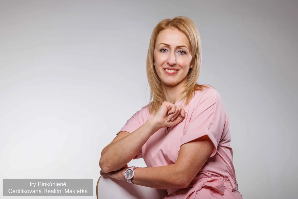 Portrét profesní 5 Profesní fotografie realitní makléřky.